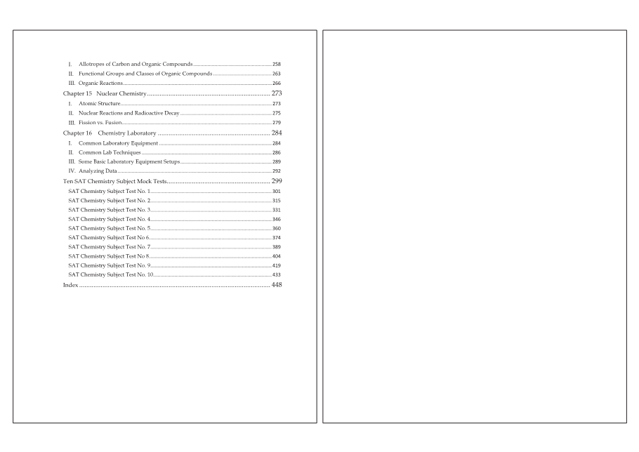 Dr.jang's SAT 800 Chemistry