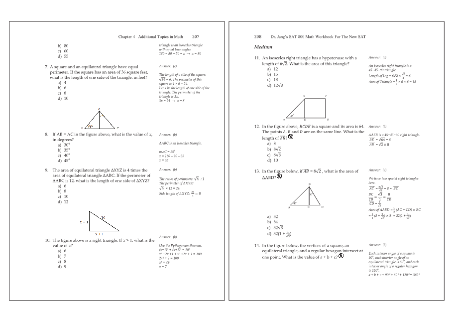 Dr.jang's SAT 800 Math