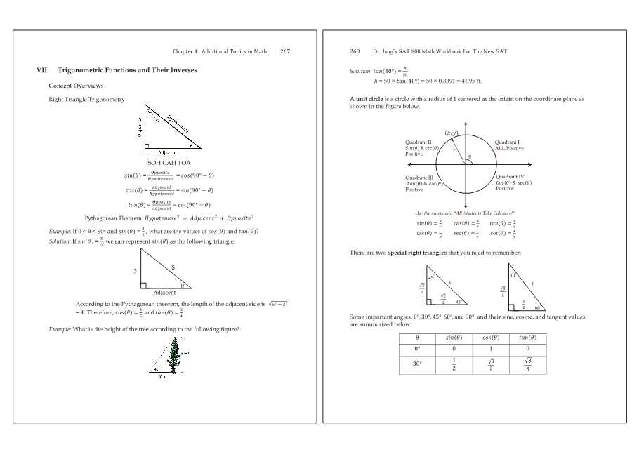 Dr.jang's SAT 800 Math