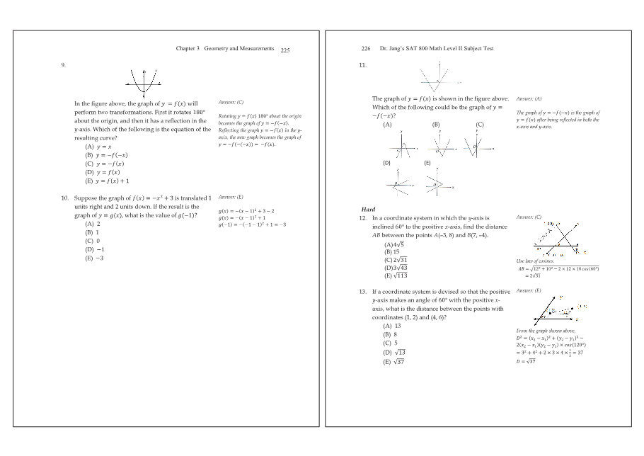 Dr.jang's SAT 800 Math2