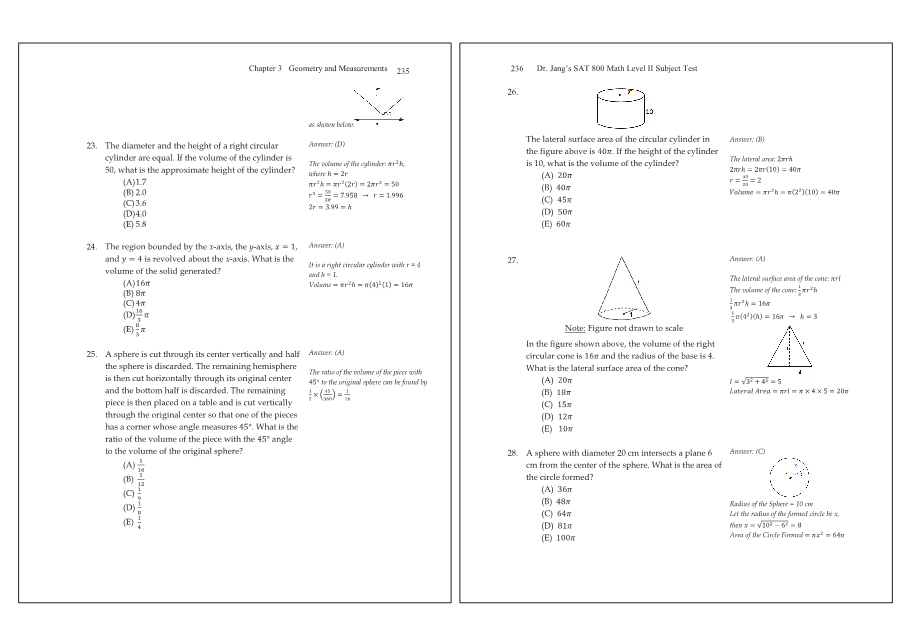Dr.jang's SAT 800 Math2