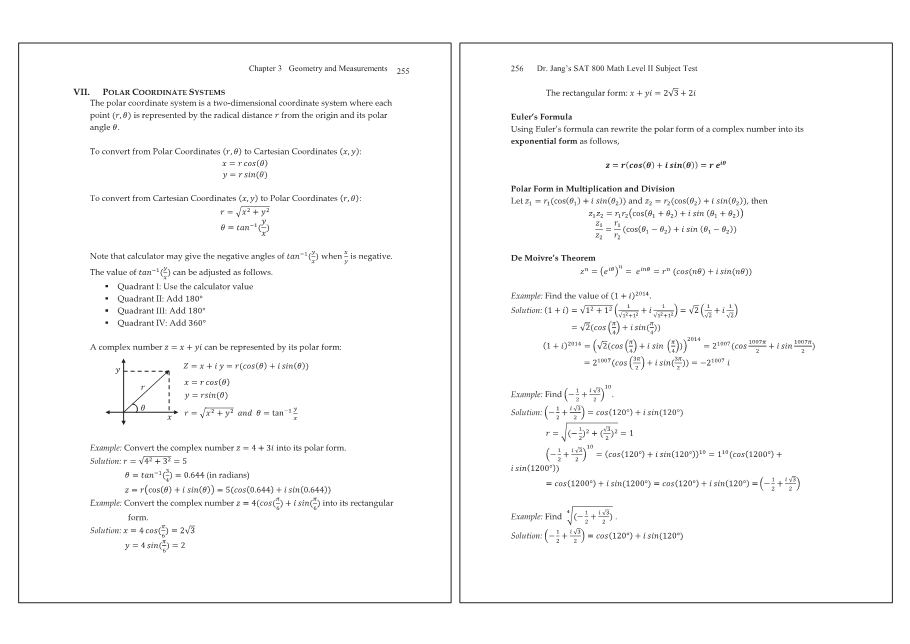 Dr.jang's SAT 800 Math2