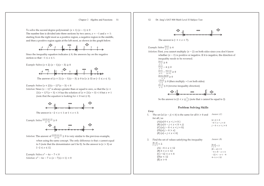 Dr.jang's SAT 800 Math2