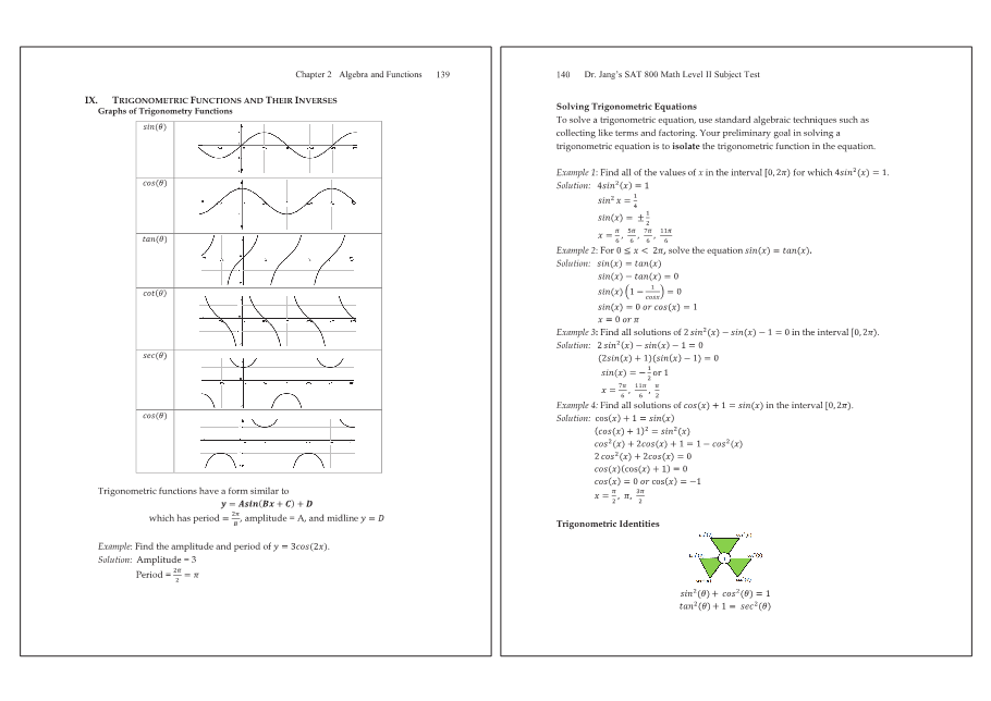 Dr.jang's SAT 800 Math2