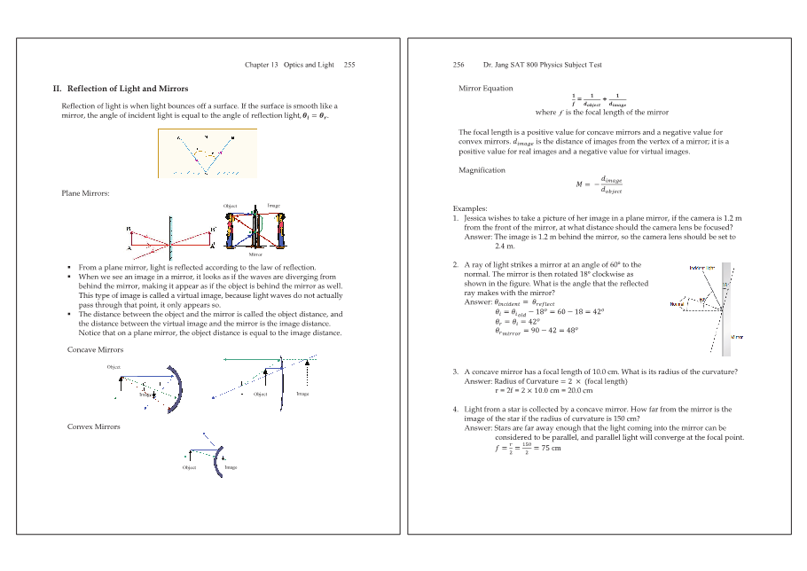Dr.jang's SAT 800 Physics