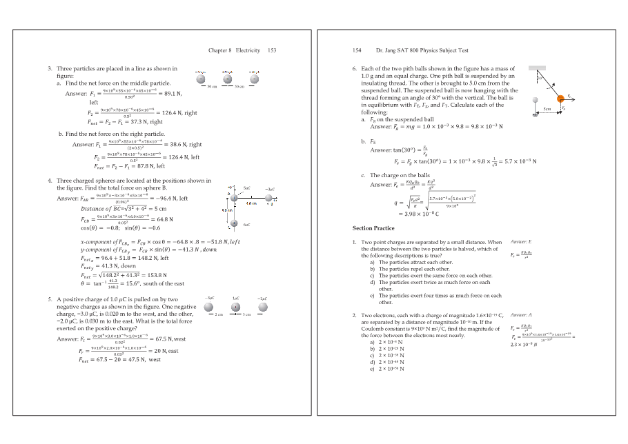 Dr.jang's SAT 800 Physics